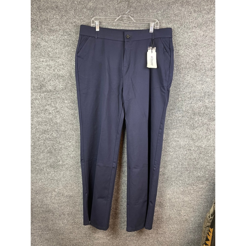 iChosy Dress Pants Womens 18x32 Navy New Professional Trousers Slacks